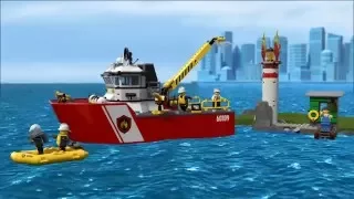 Fire Boat - LEGO CITY - 60109 - Product Animation