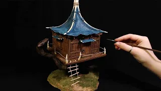 I made a Tiny Treehouse Diorama