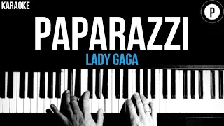 Lady Gaga - Paparazzi Karaoke SLOWER Acoustic Piano Instrumental Cover Lyrics