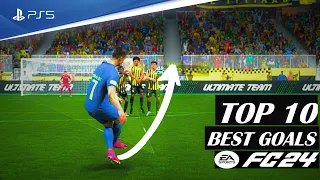 EAFC 24 - TOP 10 GOALS #1 PS5 #fifa24