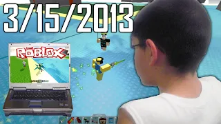 i recorded this roblox video 8 years ago..