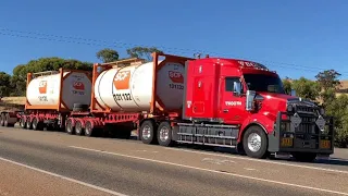 Australian Truck Spotting Road Trains and Oversized