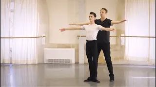 Lesson at the Opera National de Paris  Paquita variation with Professeur Mr  Andrei Klemm