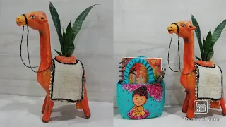 How to make camel using Surf excel bottle/ Best out of waste/Diy home decor/