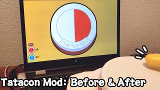 Taiko no Tatsujin | Nintendo Switch Drum Sensitivity Mod Before & After