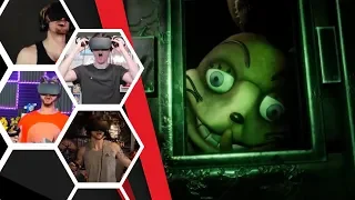 Let's Players Reaction To The True Ending Of FNAF VR Help Wanted