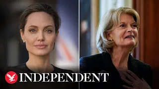 Live: Angelina Jolie joins Senators to promote Violence Against Women Act