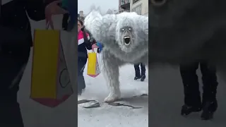 Yeti Ice man sighting in Colorado village! #yeti #bigfoot #sighting #kids