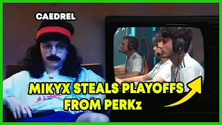 Caedrel WATCHES Mikyx STEAL PLAYOFFS from Perkz