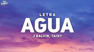 Tainy, J Balvin - Agua (Letra/Lyrics)  | [1 Hour Version]