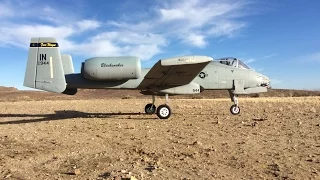 Freewing Twin 80mm A-10 - Prototype Flight Testing