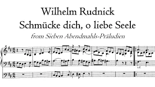 Rudnick - Schmücke dich, o liebe Seele - Schnitger Organ, Martinikerk, Groningen, Hauptwerk