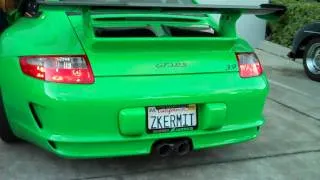 Sharkwerks Porsche 997 GT3RS ZKERMIT with 3.9L Motor and Track Exhaust