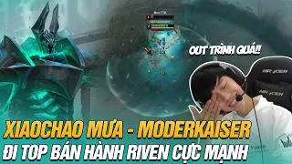 VĂN TÙNG HỌC THEO IDOL XIAOCHAOMENG VÁC MODERKAISER ĐI TOP BÁN HÀNH RIVEN TEAM BẠN CỰC MẠNH