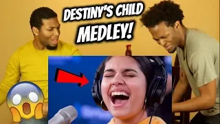 FIRST TIME REACTING  TO ALESSIA CARA (DESTINY'S CHILD MEDLEY) REACTION!!