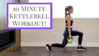 10 Minute Kettlebell Workout - Home Workout with Weights