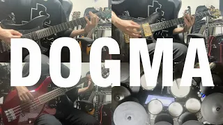 [TAB]the GazettE - DOGMA [Guitar Bass Drum Cover]