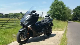 Yamaha TMAX 500 DX Review 2017!
