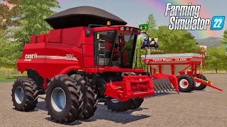 CHEGARAM OS NOVOS MAQUINARIOS DA FAZENDA PONTE FUNDA || FARMING SIMULATOR 22 || #57 G29