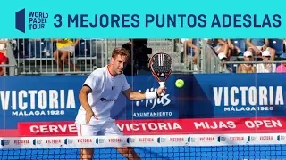 Los 3 Mejores Puntos ADESLAS del Cervezas Victoria Mijas Open 2019 | World Padel Tour