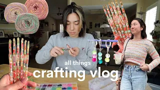 productive crafting day in the life | studio vlog