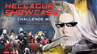 [Arknights] The Bankai Old Man Hellagur Showcase (5-10 Challenge Mode)