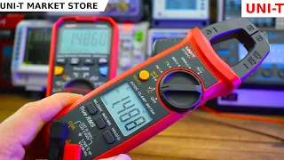 UNI-T UT204 + Overview pliers multimeter. multimeter clamp