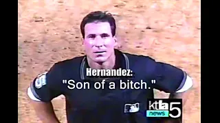 Angel Hernandez doing Angel Hernandez things