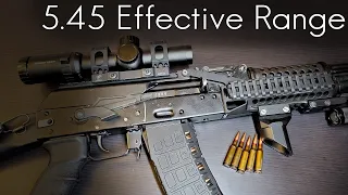 5.45 x 39mm Effective Range / AK-74 Lethal Range