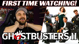 Ghostbusters 2 Movie REACTION! First Time Watching!