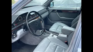 Startup, driving and interior tour video of a 1993 Mercedes-Benz 400E - The MB Market