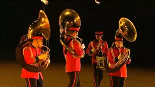 The New Zealand Army Band & The Locheil Marching Drill Team - Edinburgh Military Tattoo 2013