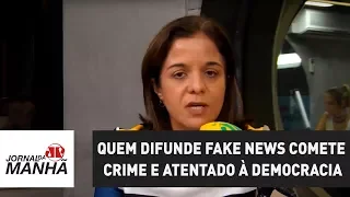 Quem difunde fake news comete crime e atentado à democracia | Vera Magalhães