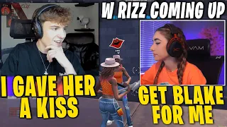 CLIX Uses W RIZZ With SOMMERSET Then Destroys BLAKE For Her In Zonewars Tourney | Fortnite