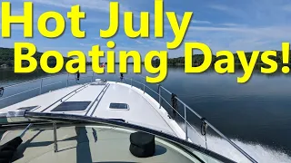 Really HOT at Trenton - Beautiful Cruising Sea Ray Sundancer