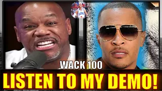 WACK 100 REACTS TO RAPPER TRAPICANA RUNNING UP ON T.I. FOR A RECORD DEAL [ON CLUBHOUSE] 🎵🎵🤔👀