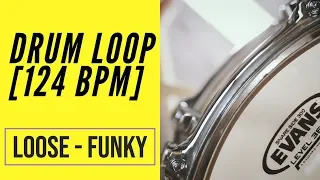 Funky Drum Loop - 124 BPM - Migsdrummer
