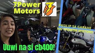 Uuwi na si cb400 superfour I Pasilip sa garahe ni 7Power Motors