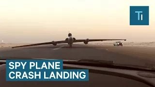 The U-2 Spy Plane Lands With A "Controlled Crash" Every Time