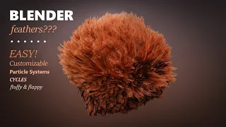 The Easiest Way to Create Feathers in Blender!