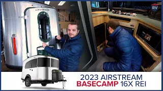 ALL NEW 2023 Airstream REI Special Edition Basecamp 16X Walkthrough Tour