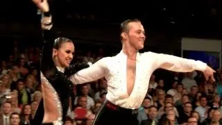 Andrey Zaitsev - Anna Kuzminskaya, GOC Stuttgart 2012, WDSF Grand Slam latin, final - samba