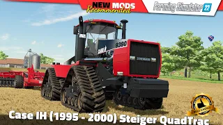 FS22 | Case IH (1995 - 2000) Steiger QuadTrac - Farming Simulator 22 New Mods Review 2K60