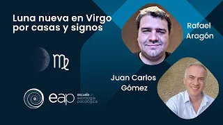 Luna nueva en Virgo por casas y signos con Rafael