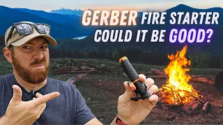 Can Gerber Make A Good Fire Starter~BUSHCRAFT/SURVIVAL/FIRECRAFT