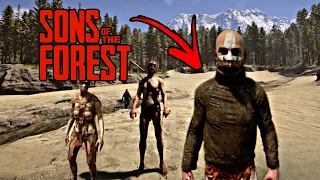 NOS ENFRENTAMOS a los PRIMEROS CANÍBALES y SON RAROS... - Sons of the Forest | #2 (Gameplay Español)