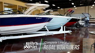 Considering A Bowrider? Walkthrough Regal Boats ENTIRE Lineup of 22'-28' Bowriders