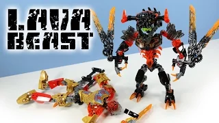 LEGO Bionicle Lava Beast Set 71313 Speed Build Review