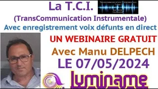 WEBINAIRE MANU DELPECH