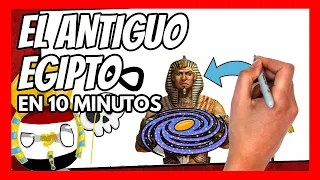 ✅ La HISTORIA del ANTIGUO EGIPTO en 10 minutos | Resumen de La historia de Egipto (1/3)